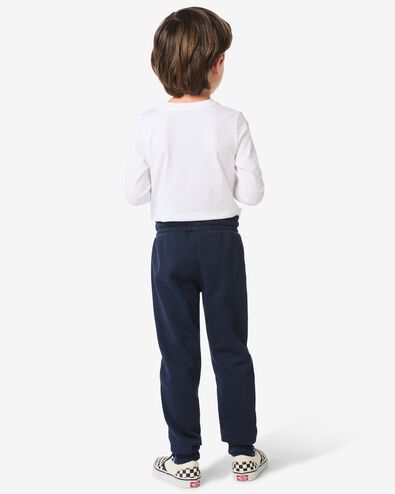 pantalon sweat enfant bleu fonc&eacute; bleu fonc&eacute; - 30747054DARKBLUE - HEMA