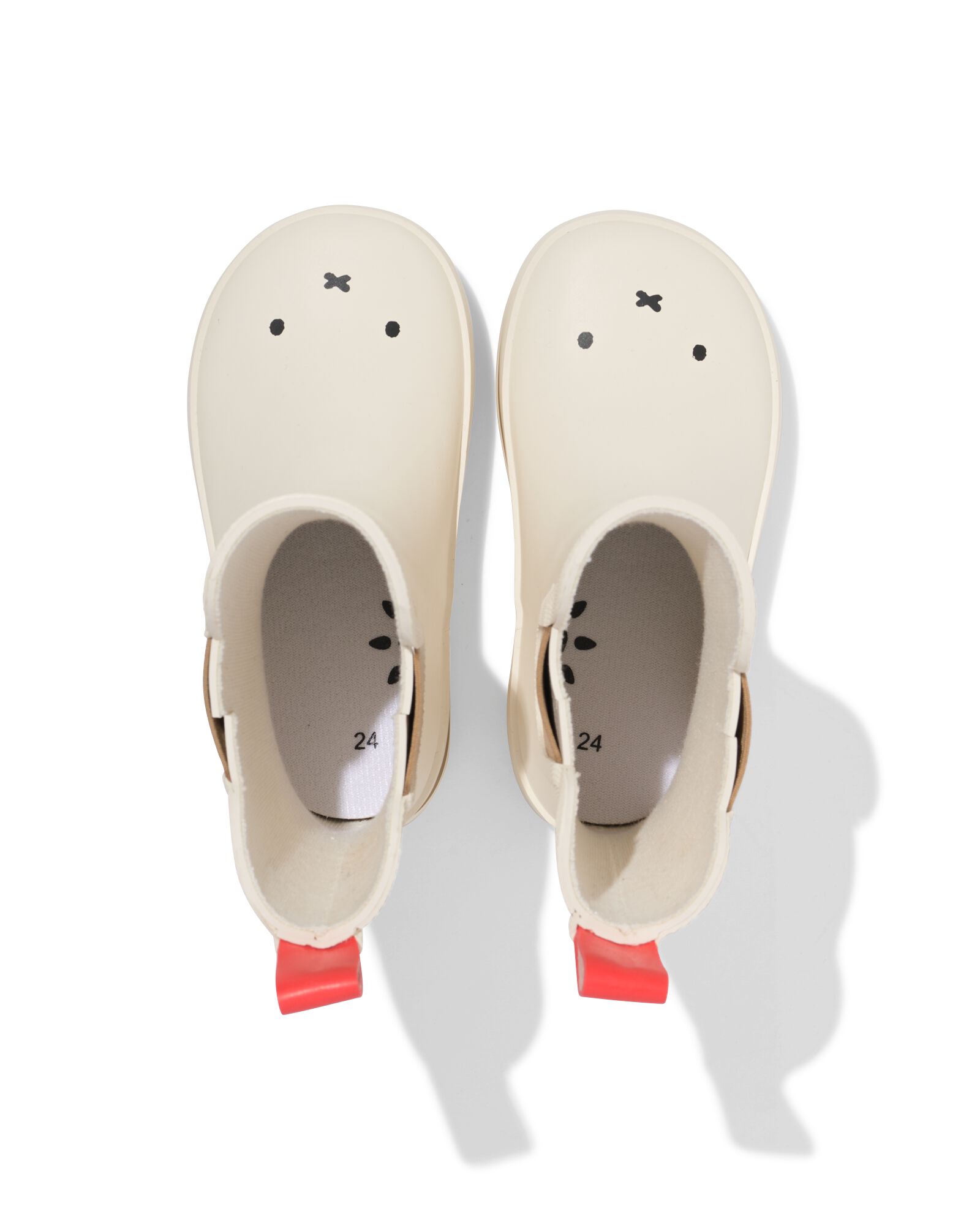nijntje babyregenlaarzen creme creme - 33260430CREAM - HEMA