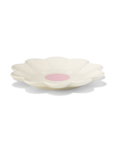 assiette &agrave; g&acirc;teau ⌀16cm c&eacute;ramique en forme de fleur - 61104513 - HEMA