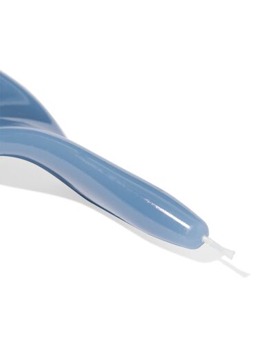 bougie d'int&eacute;rieur XL ⌀4,3x27cm torsad&eacute;e bleue - 13506119 - HEMA