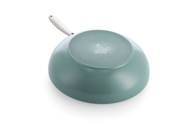 wok BK pan &Oslash;28 cm c&eacute;ramique sans PFAS vert - 80190230 - HEMA