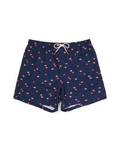 Herrenbadehose, Fische blau - 22150150BLUE - HEMA