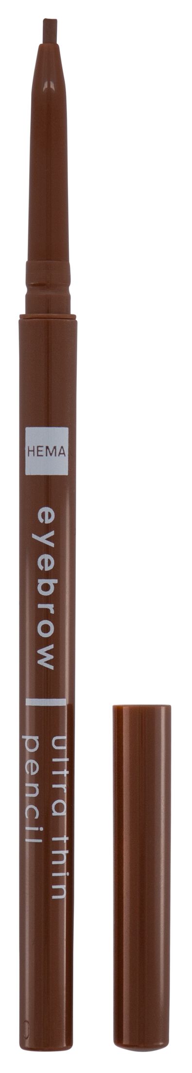 crayon sourcils extra fin marron moyen - 11214124 - HEMA