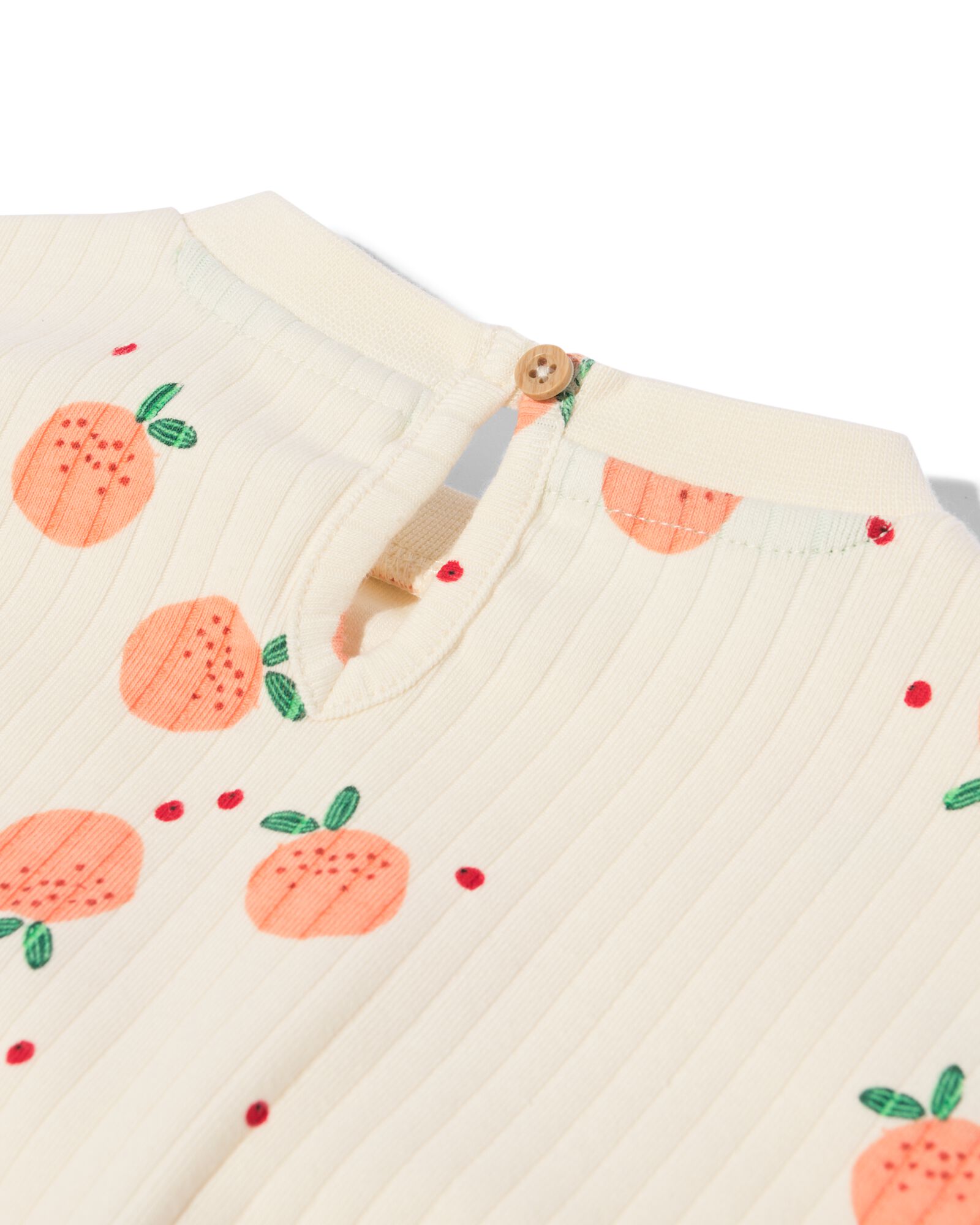 pull c&ocirc;tel&eacute; p&ecirc;ches pour b&eacute;b&eacute; &eacute;cru - 33063850ECRU - HEMA