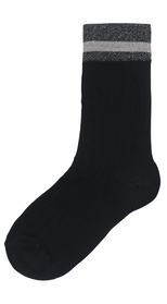 2er-Pack Damen-Socken, mit Baumwolle, Kirschen schwarz schwarz - 1000028909 - HEMA