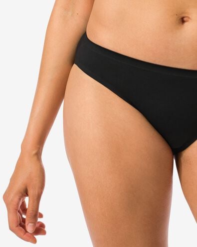 slip femme micro noir - 1000027816 - HEMA