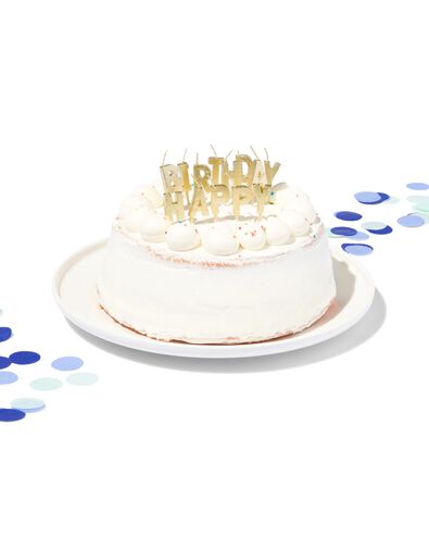 bougies d&rsquo;anniversaire H-A-P-P-Y B I-R-T-H-D-A-Y - 14210170 - HEMA