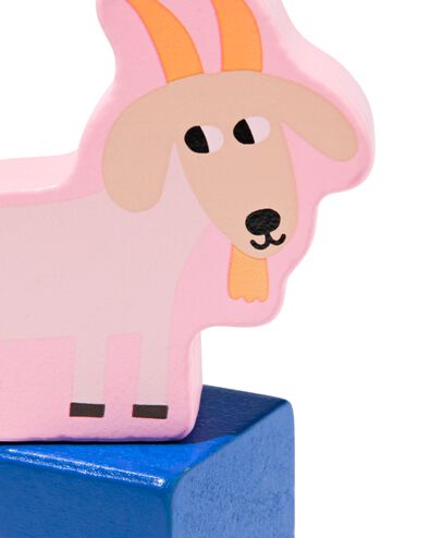 blocs de construction animaux ferme bois - 15100301 - HEMA