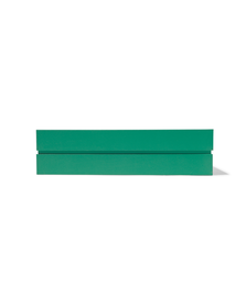 boîte de rangement décorative avec couvercle 21x30.8x8 vert - 13323034 - HEMA