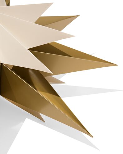 led papieren ster 22.5x58x58cm crème - 25500131 - HEMA