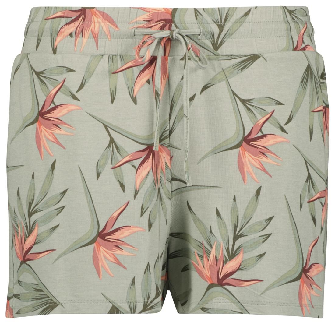 women's shorts light green - HEMA
