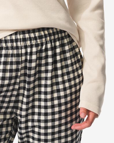 damespyjama ruiten zwart - 23401040BLACK - HEMA