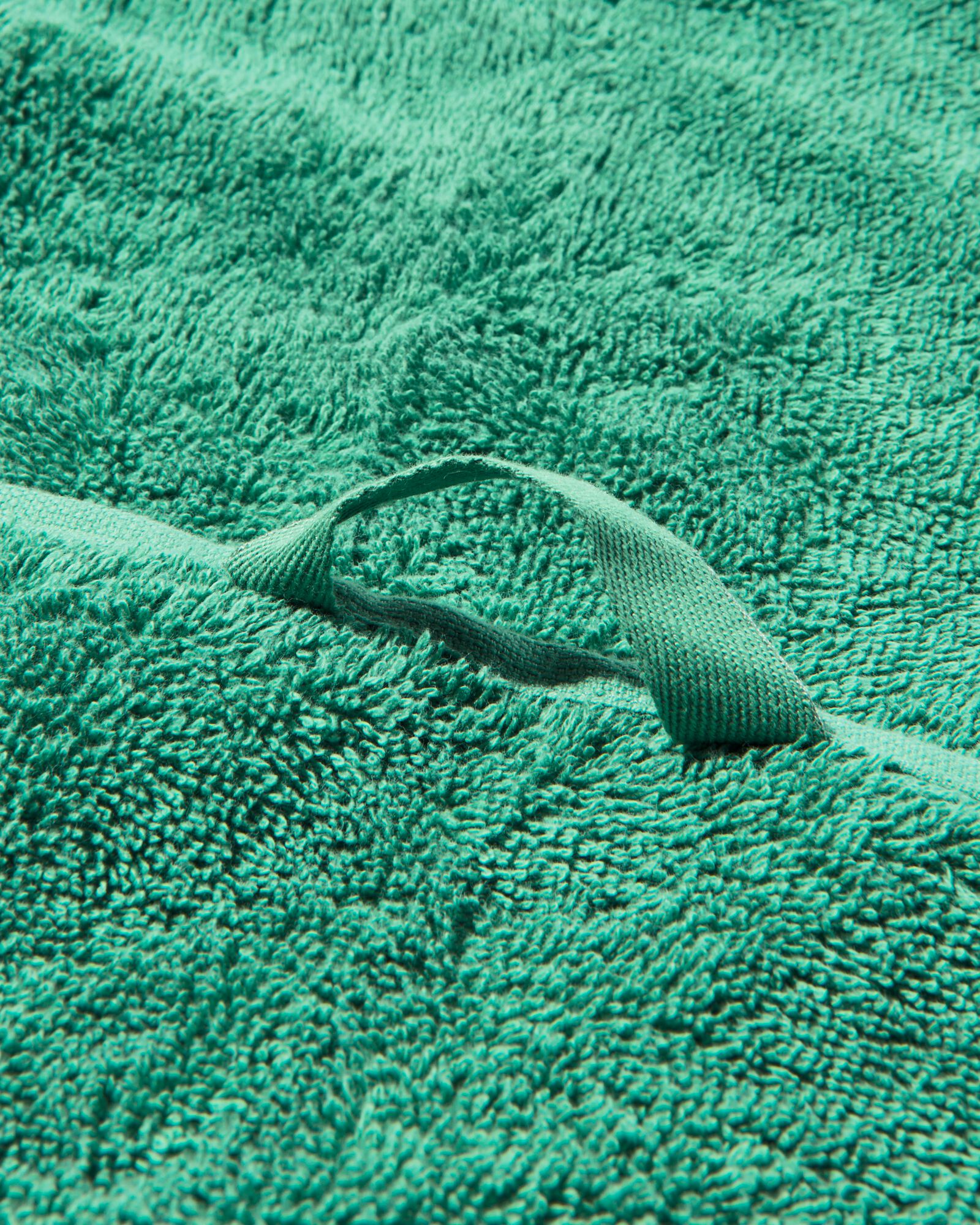 handdoeken - zware kwaliteit middengroen handdoek 50 x 100 - 5282870 - HEMA