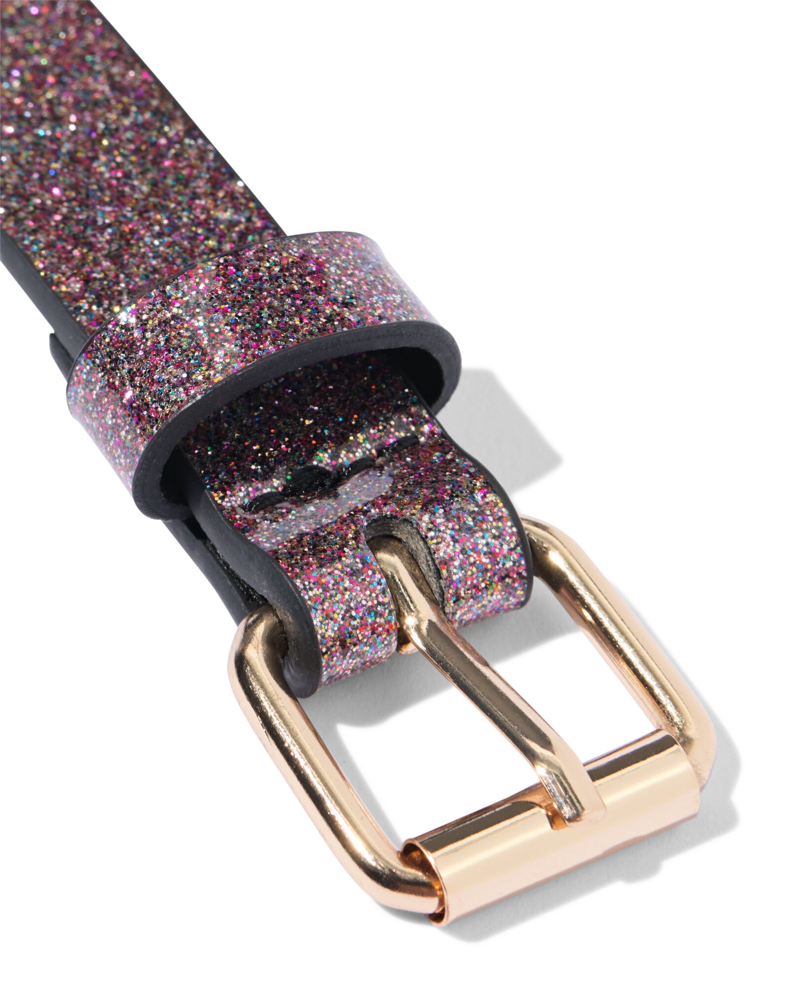 kinderriem glitter multi - 18432310MULTI - HEMA