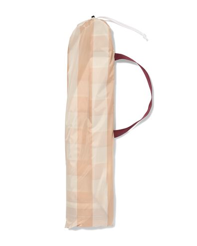 Windschutz, 9 &times; 62 cm, gestreift, beige - 41800237 - HEMA