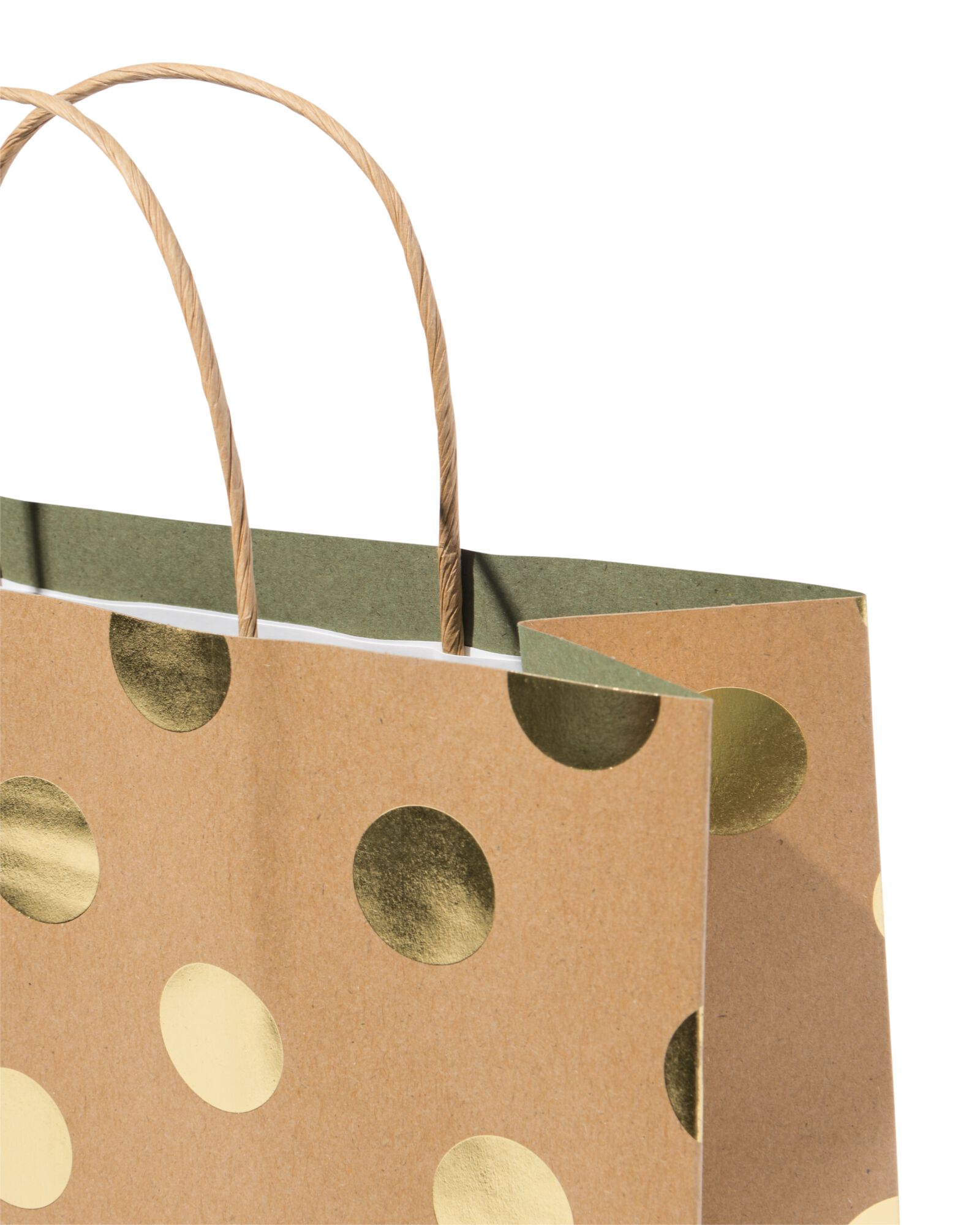 cadeautas 24x11x31cm kraft stippen - 14793264 - HEMA