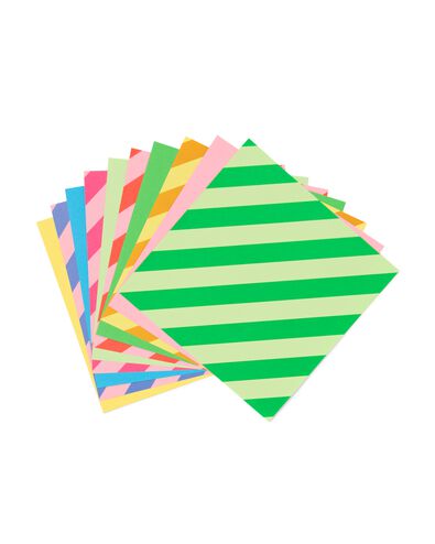 feuilles &agrave; plier 15,6 x 15,6 cm - lot de 150 - 15900454 - HEMA