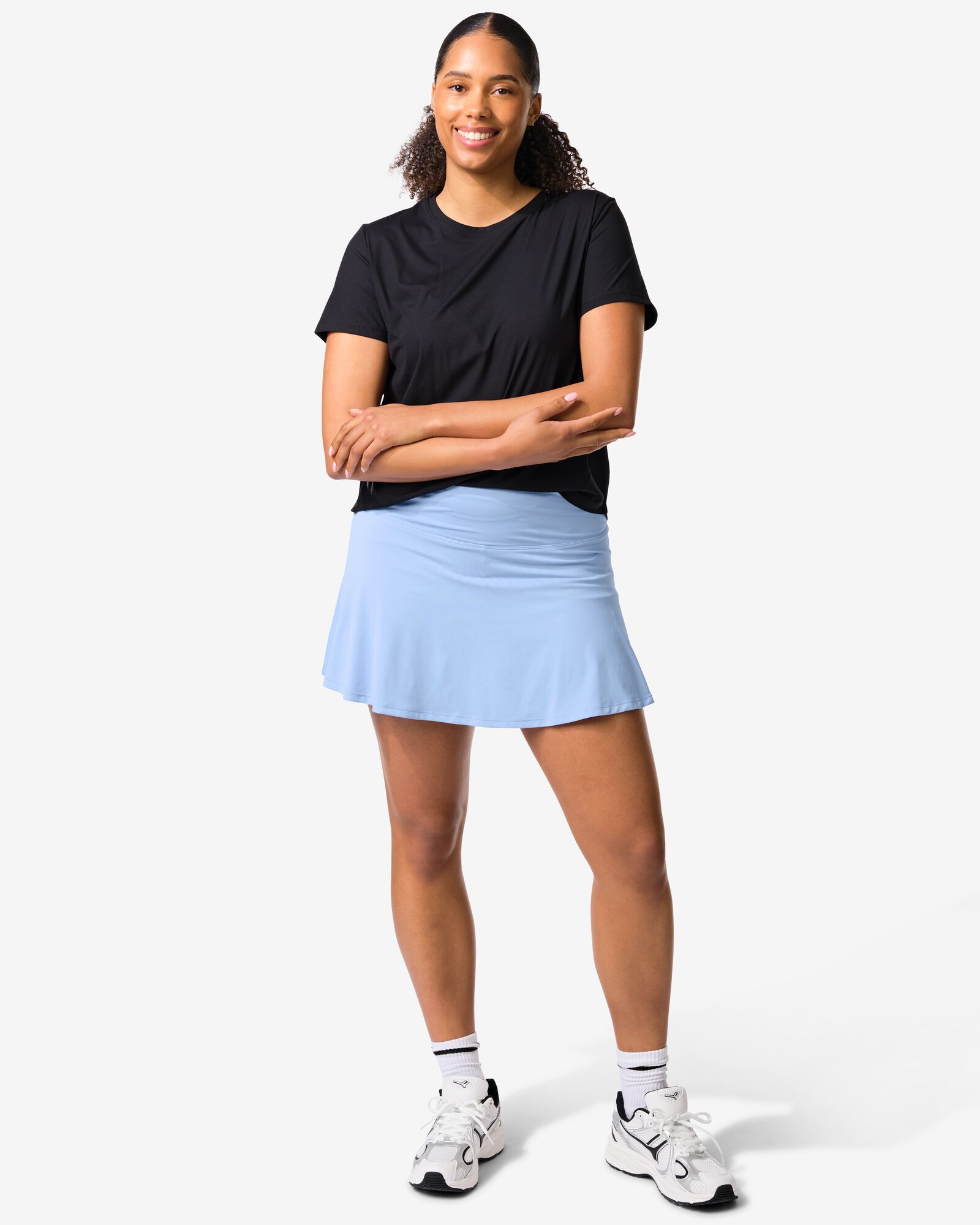 Damen-Sportrock mit Innenslip hellblau hellblau - 36000547LIGHTBLUE - HEMA