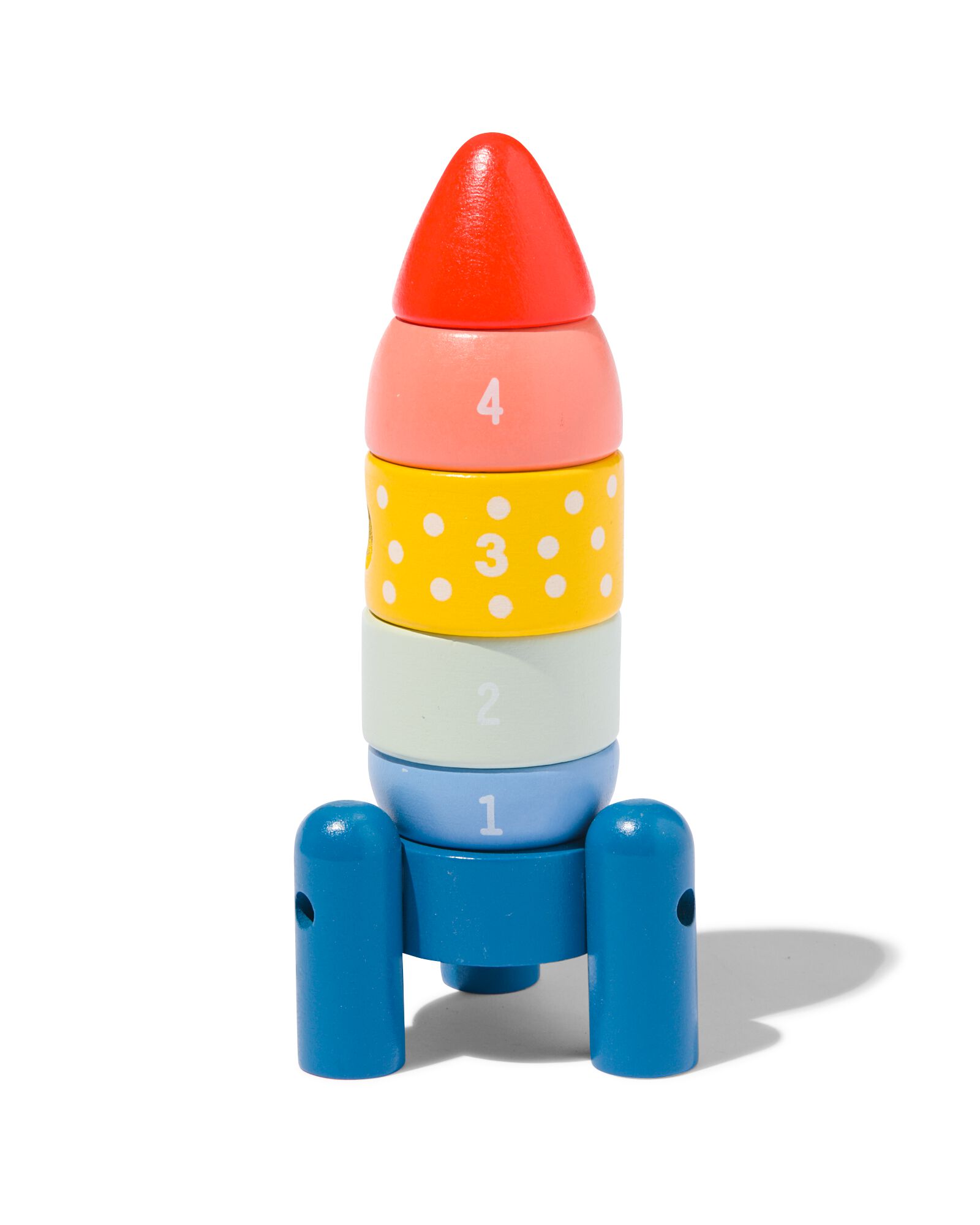 fus&eacute;e &agrave; empiler bois 22cm - 15130140 - HEMA