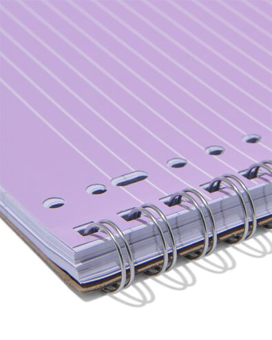 cahiers lilas A4 lign&eacute;s - lot de 3 - 14120213 - HEMA