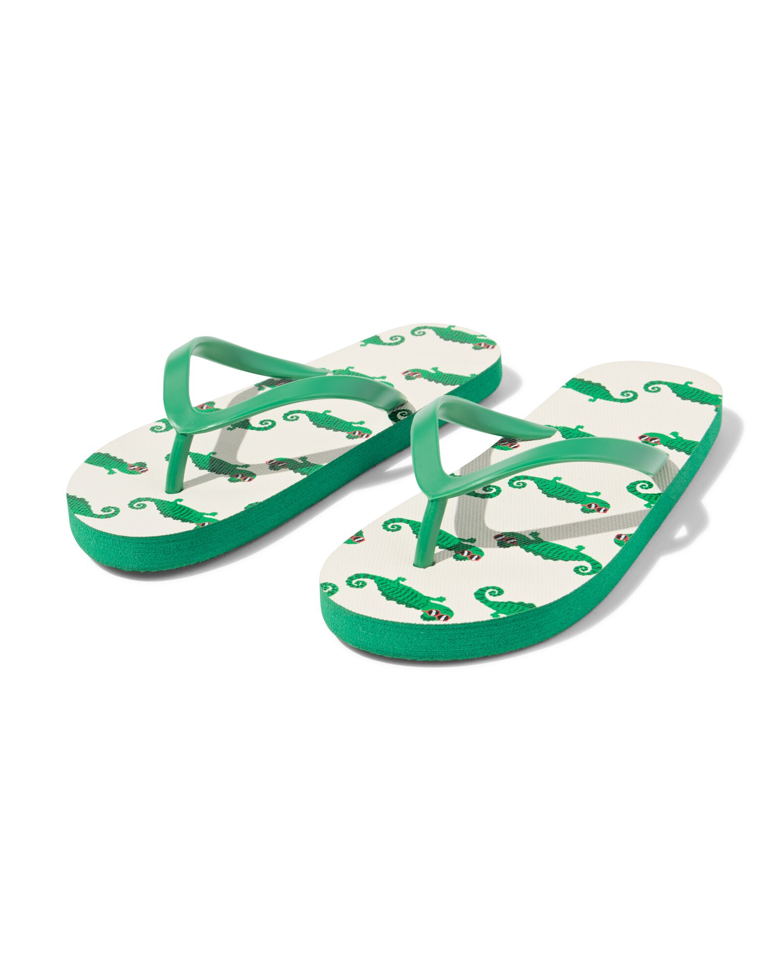 Kinder-Flip-Flops mit Eidechsen eierschalenfarben eierschalenfarben - 18400350OFFWHITE - HEMA