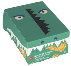 boîte à partager dinosaure remplie de 8 biscuits - 10200048 - HEMA