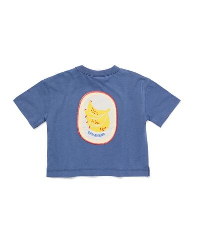 t-shirt b&eacute;b&eacute; jersey bleu bleu - 33187470BLUE - HEMA