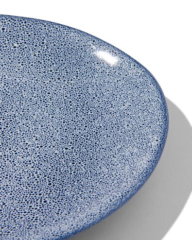 plat ovale 30 cm Porto émail réactif blanc/bleu - 9602259 - HEMA