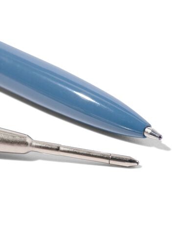 stylo à bille - encre bleue avec recharge - 14490055 - HEMA