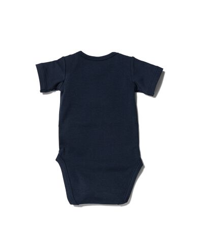 body coton biologique stretch bleu fonc&eacute; bleu fonc&eacute; - 1000012123 - HEMA