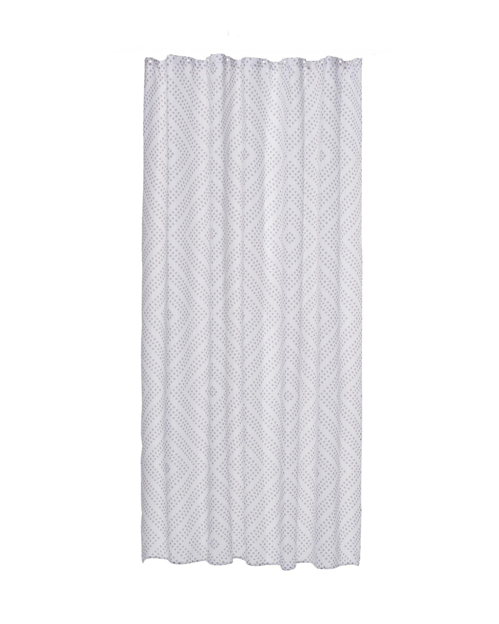 hema rideau de douche 180x200 polyester recyclé bohème (taupe)