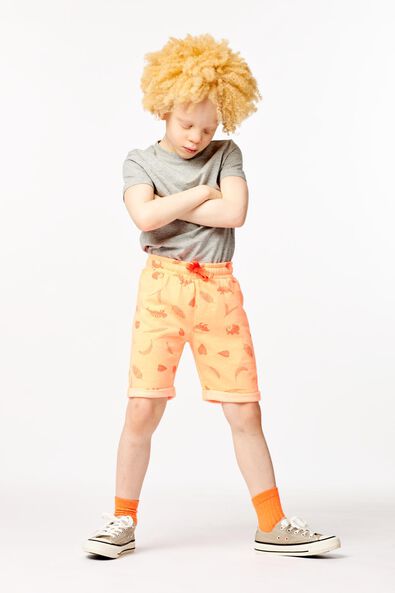 short enfant orange vif - 1000023927 - HEMA