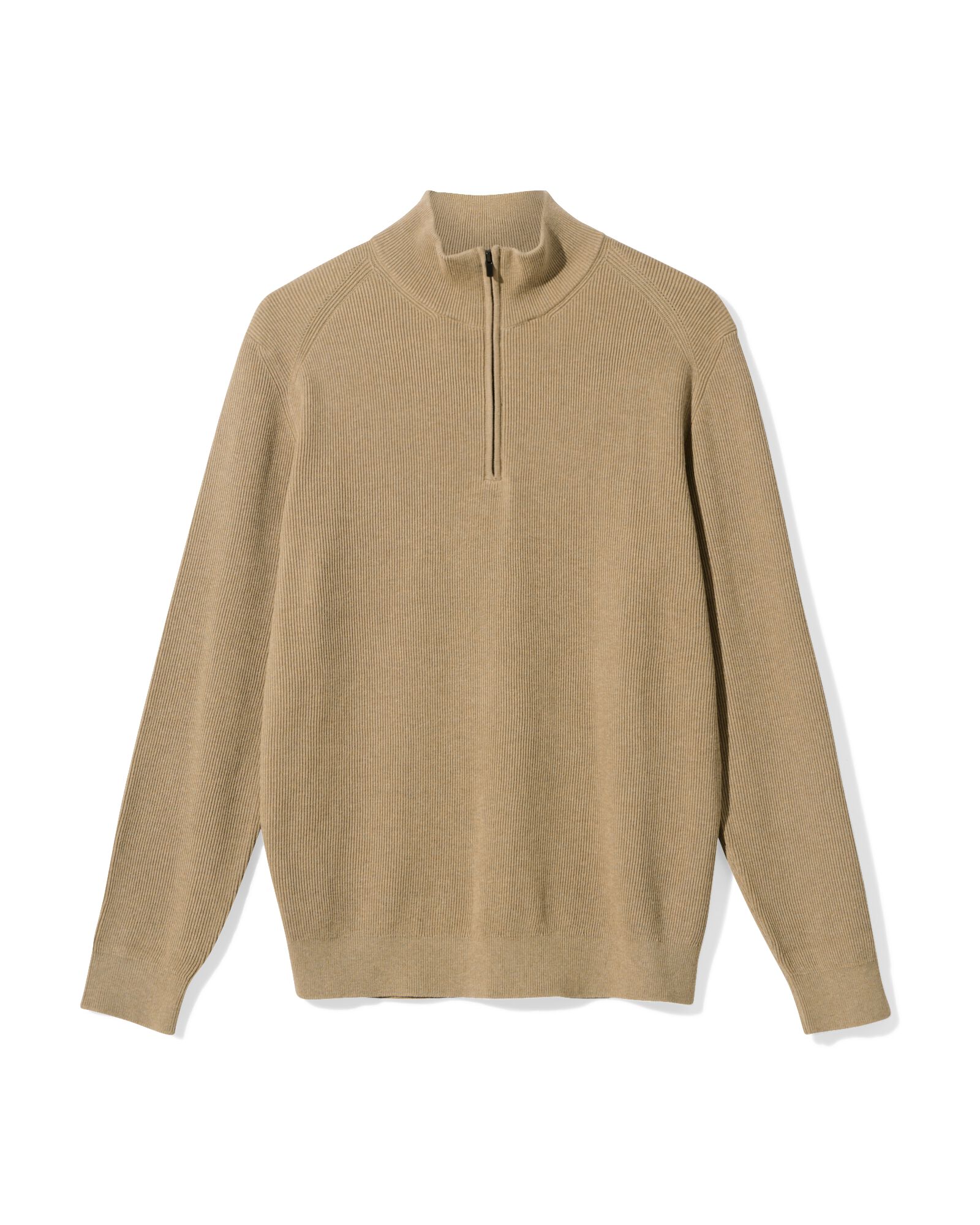 herentrui Kick rib beige beige - 2172060BEIGE - HEMA