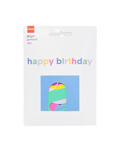 guirlande happy birthday - 14250149 - HEMA