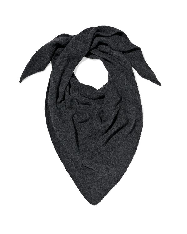 &eacute;charpe femme triangle 140x65cm grise - 16451088 - HEMA