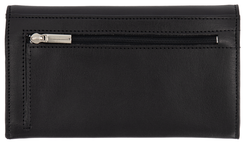 portemonnaie en cuir 10x16.4 - RFID - noir - 18120055 - HEMA
