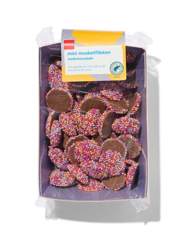 mini pastilles en chocolat au lait perles de sucre 150g - 10350062 - HEMA