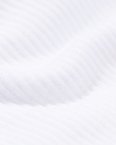 damesboxer naadloos rib wit wit - 21900175WHITE - HEMA