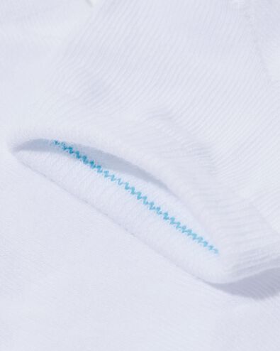 dames enkelsokken met katoen - 5 paar wit wit - 1000026990 - HEMA