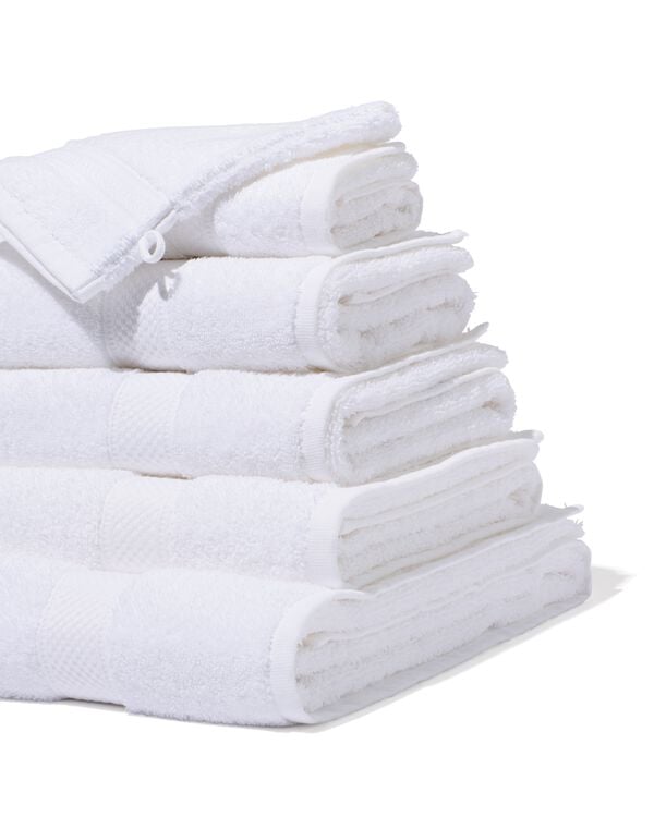 serviettes de bain - qualit&eacute; &eacute;paisse blanc blanc - 1000015178 - HEMA