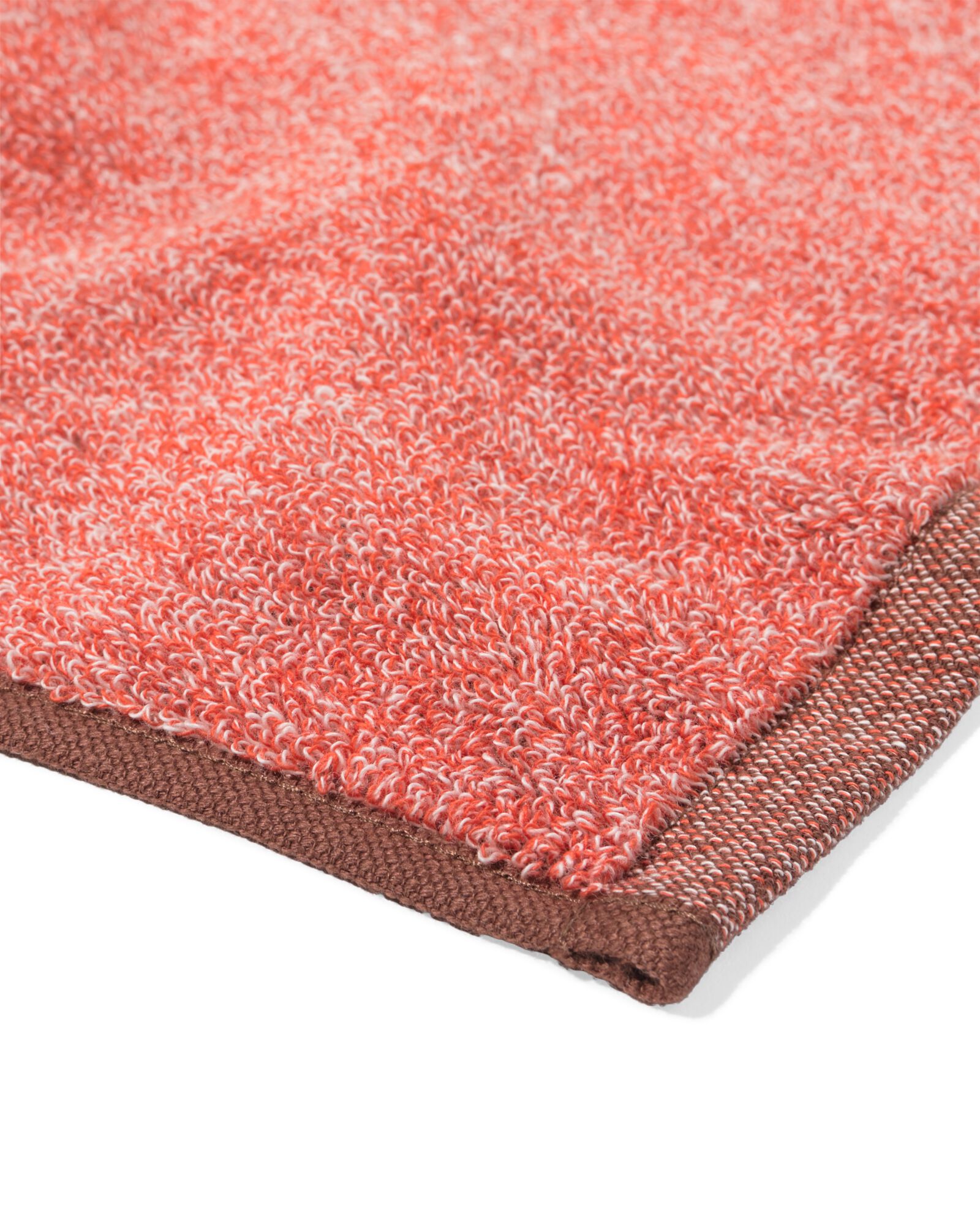 G&auml;stehandtuch 33 x 50 cm schwere Qualit&auml;t, Braunrotmeliert braun G&auml;stehandtuch - 5200265 - HEMA