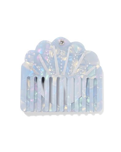 Haarkamm mit Spiegel 8 &times; 7,3 cm Muschel - 60101114 - HEMA