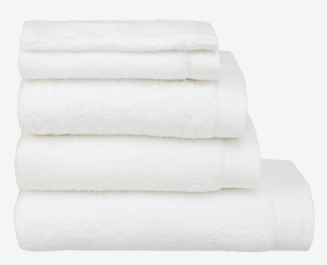 Handtucher, ultraweich weiß weiß - 1000015150 - HEMA