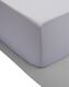 drap-housse - coton doux - 180x200 cm - gris clair - 5140092 - HEMA