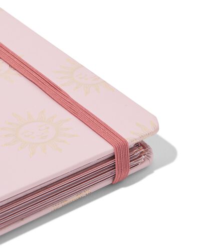 agenda scolaire sassy me 2026-2027 16,5x20,3cm soleils - 14505657 - HEMA