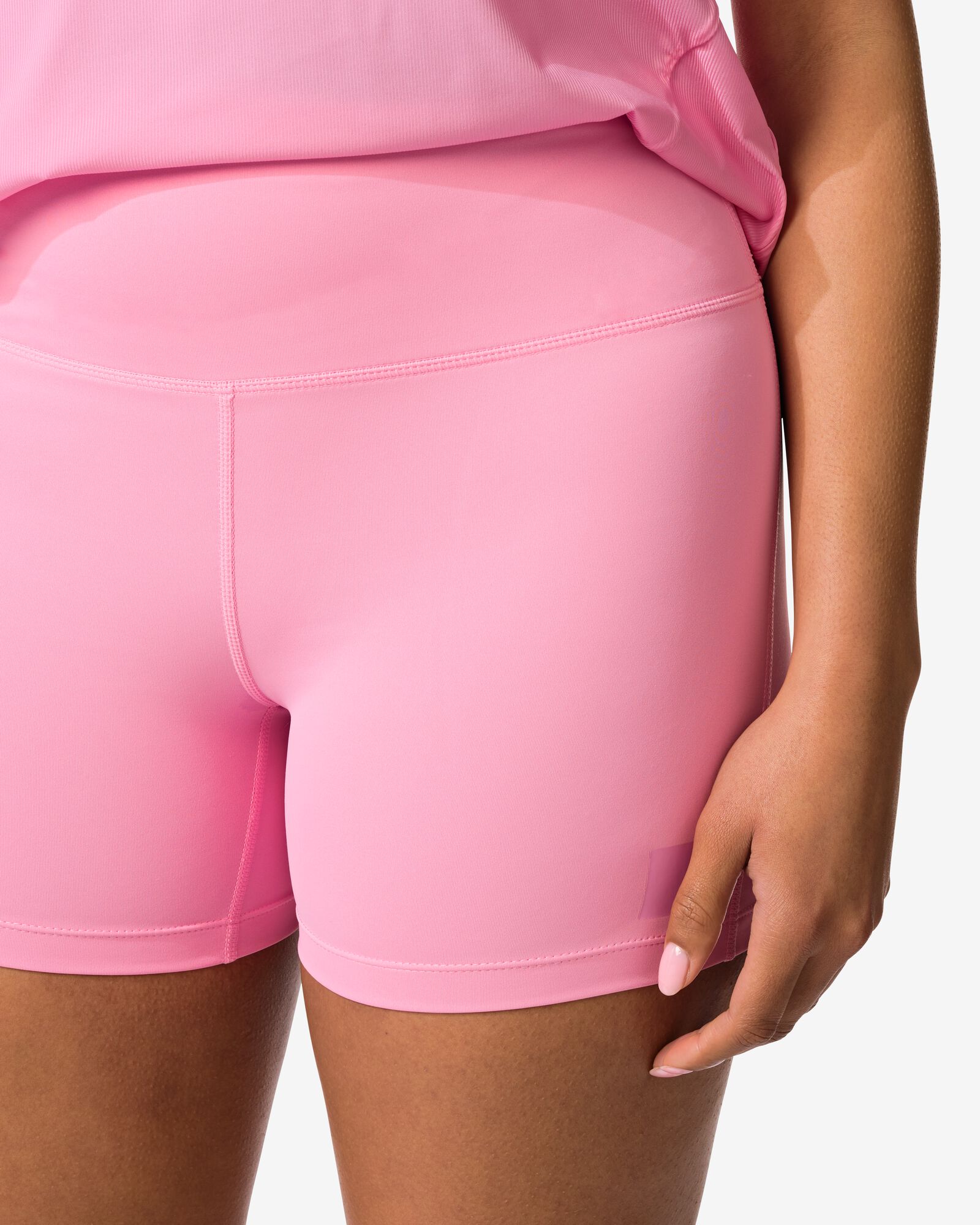 Damen-Radlerhose, kurz  rosa rosa - 36000583PINK - HEMA