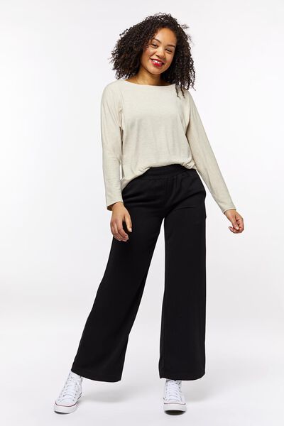 pantalon femme noir noir - 1000023471 - HEMA