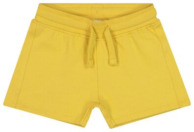 short sweat bébé jaune - 1000017823 - HEMA