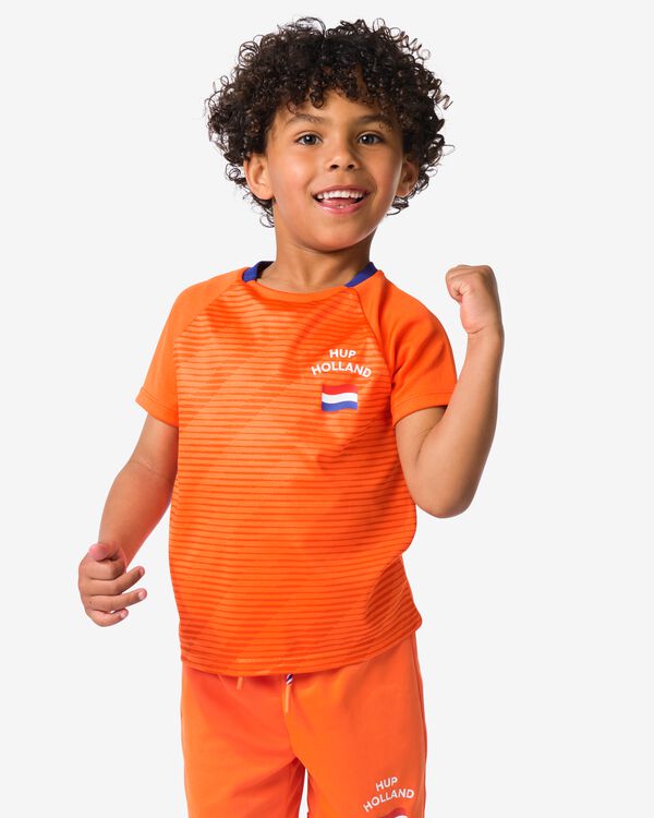 t-shirt enfant Coupe du monde orange - 30600111ORANGE - HEMA