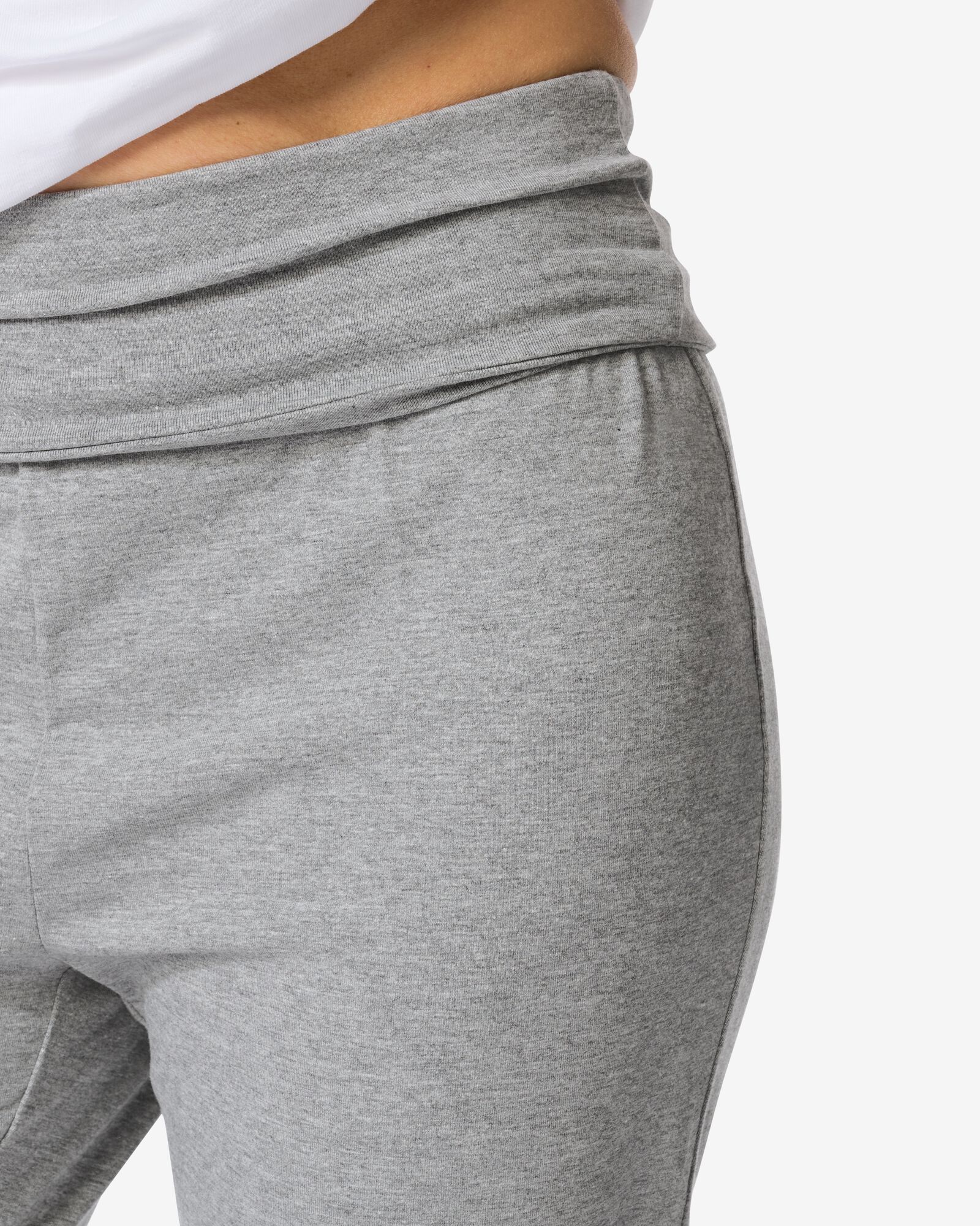 Damen-Yogahose graumeliert graumeliert - 36040053GREYMELANGE - HEMA